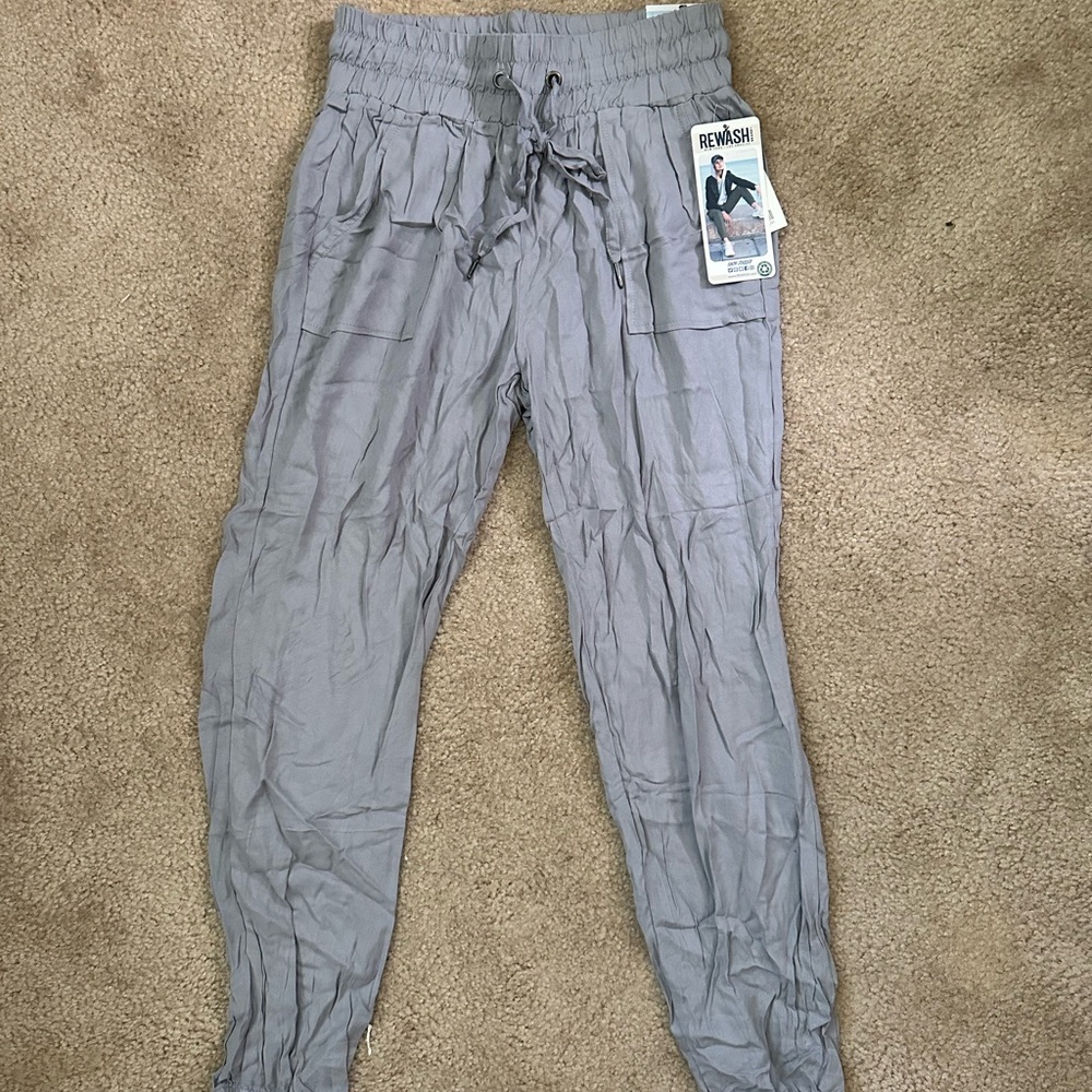 NWT Gray Jogger Pants